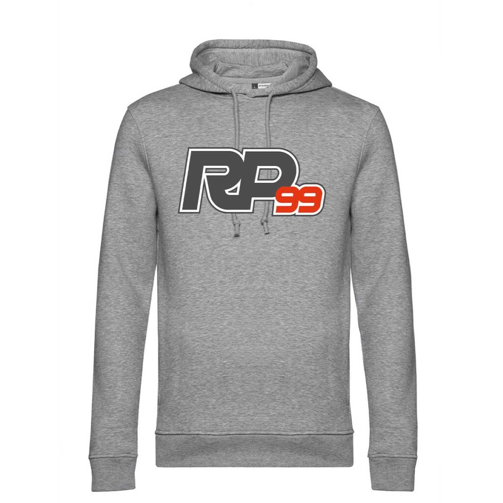 Racepool99 Bio Hoodie Grau