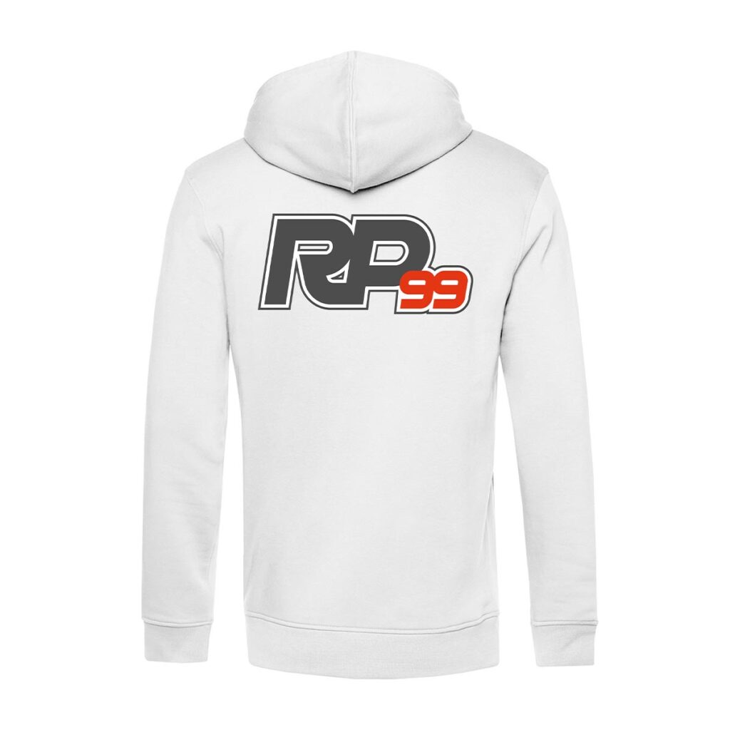 Racepool99 Bio Hoodie Weiß