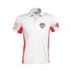 Racepool99 Polo Shirt Weiß/Rot