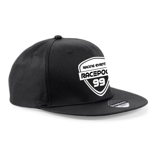 Racepool99 Snapback Schwarz