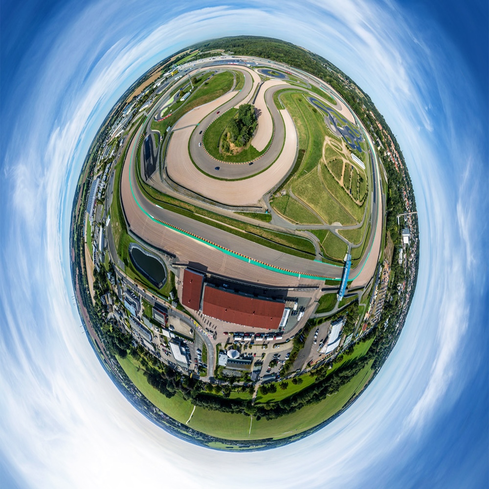 Sachsenring von oben